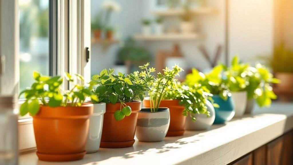 herbs-for-culinary-use-in-windowsill-gardens