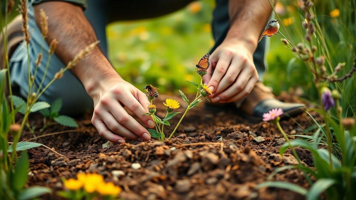 How I create a wildlife-friendly native plant garden step by step