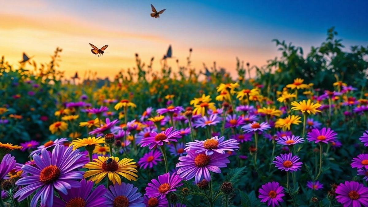 I choose plants that attract bees and butterflies, and even night flyers I choose plants that attract bees and butterflies, and even night flyers