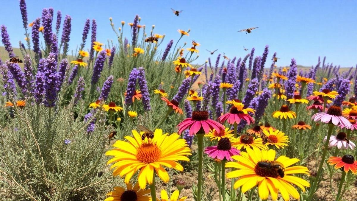 I plant drought tolerant pollinator plants so my garden survives my forgetfulness I plant drought tolerant pollinator plants so my garden survives my forgetfulness