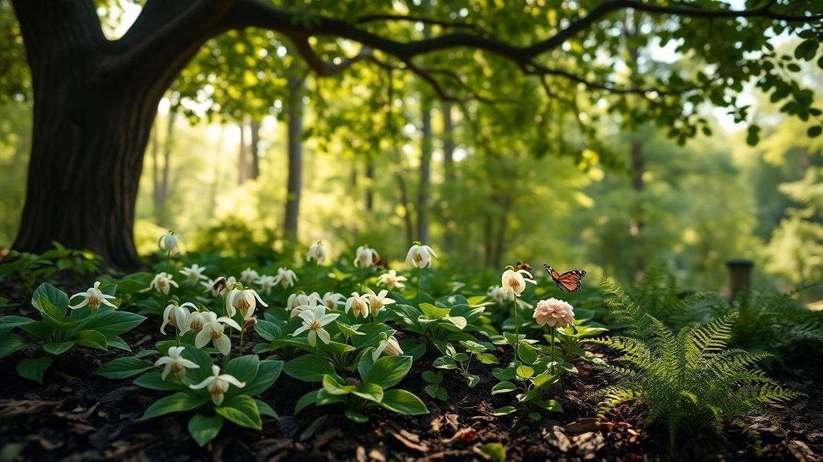 Native Shade Plants I Choose to Help Pollinators and Build Soil