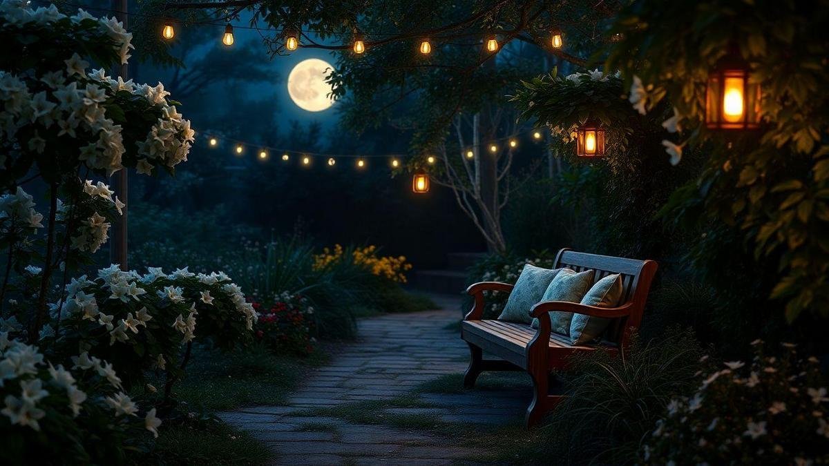 Night scented plants for garden paths I place where evening guests sit