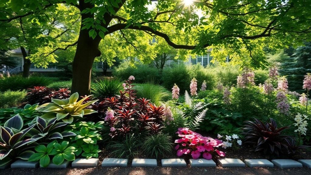 shade-tolerant-plants-bring-color-under-trees